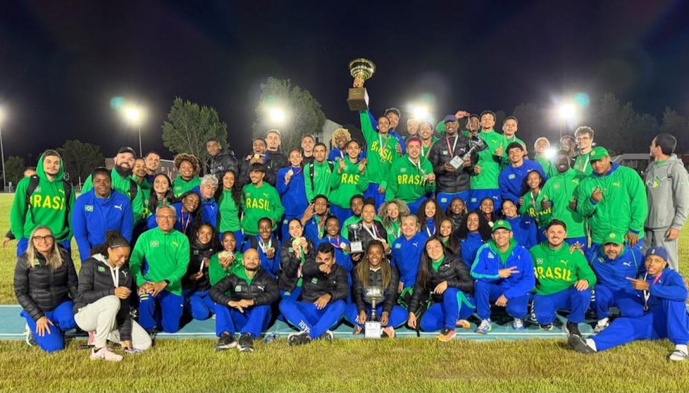 Brasil conquista 38 medalhas e é campeão do Sul-Americano Sub-23 de Atletismo