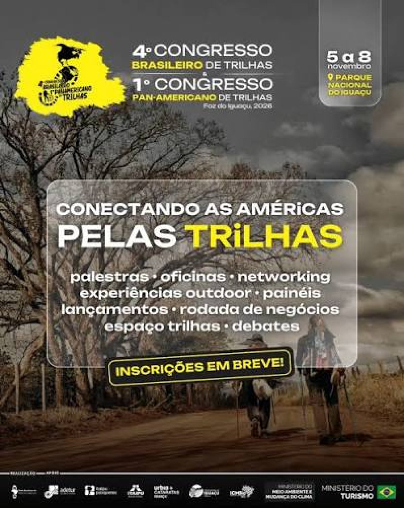 Congresso de trilhas no Parque Nacional do Iguaçu espera 2 mil participantes de mais de 20 países